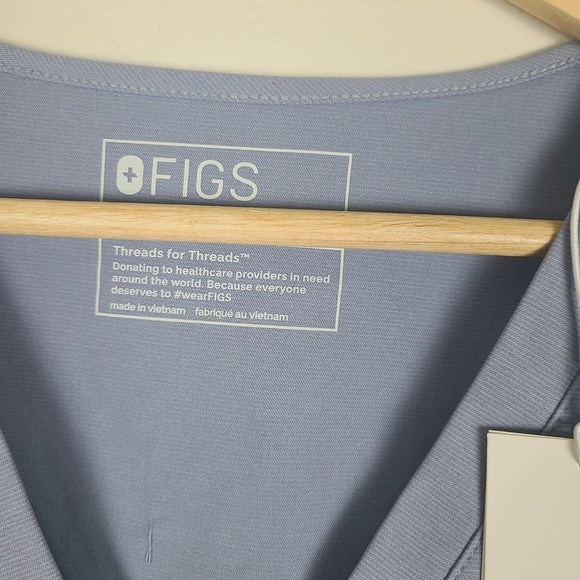 Figs Light Blue Scrub SET XXL - Picture 6 of 14